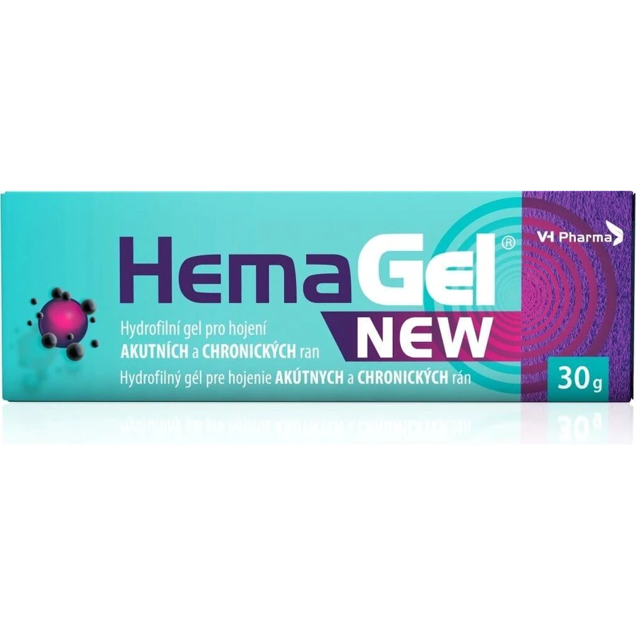 HemaGel® NEW 1×30 г, ранозагоювальний гель: ціни та характеристики