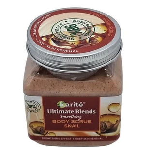 Ultimate Blends Разглаживающий скраб для тела с 98% экстрактом улитки, Ши, Ultimate Blends Разглаживающий, Улитка, 320 мл