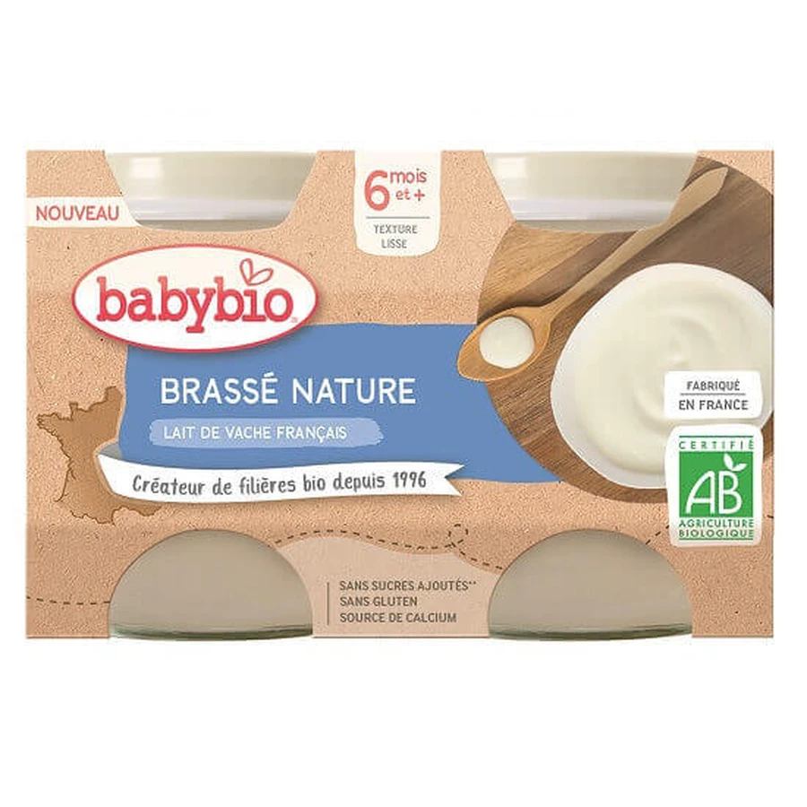 Йогурт-крем, 2х130 гр, BabyBio: цены и характеристики