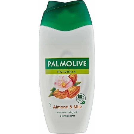 Palmolive Гель для душа Naturals Миндальное молочко 2в1 1×250 мл, со смягчающим молочком: цены и характеристики