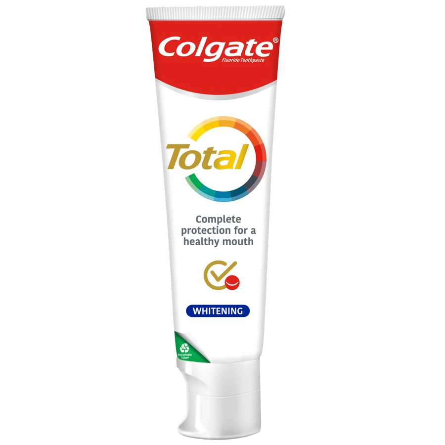 Зубная паста Colgate Total Whitening, отбеливающая, 75 мл: цены и характеристики