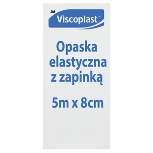 Вископласт, эластичный бинт с заминкой, 5 м х 8 см, 1 шт.