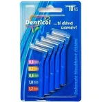 Denticol розмір 1 мм, вигнута міжзубна щітка 1×10 шт, міжзубна щітка: ціни та характеристики