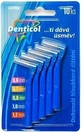 Denticol розмір 1 мм, вигнута міжзубна щітка 1×10 шт, міжзубна щітка