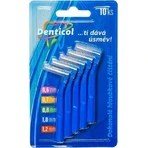 Denticol розмір 1 мм, вигнута міжзубна щітка 1×10 шт, міжзубна щітка: ціни та характеристики