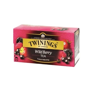 Черный чай с ягодным вкусом, 25 пакетиков, Twinings