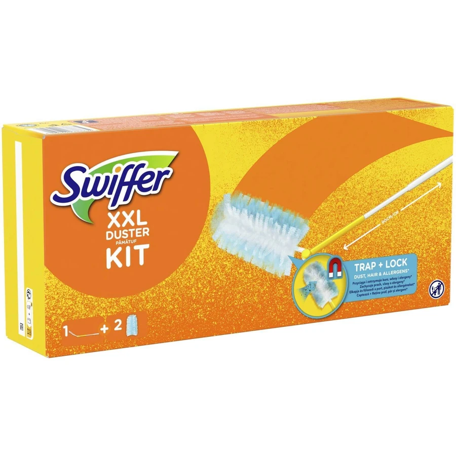 Swiffer XXL для сухого прибирання 1 ручка + 2 пилососи: ціни та характеристики