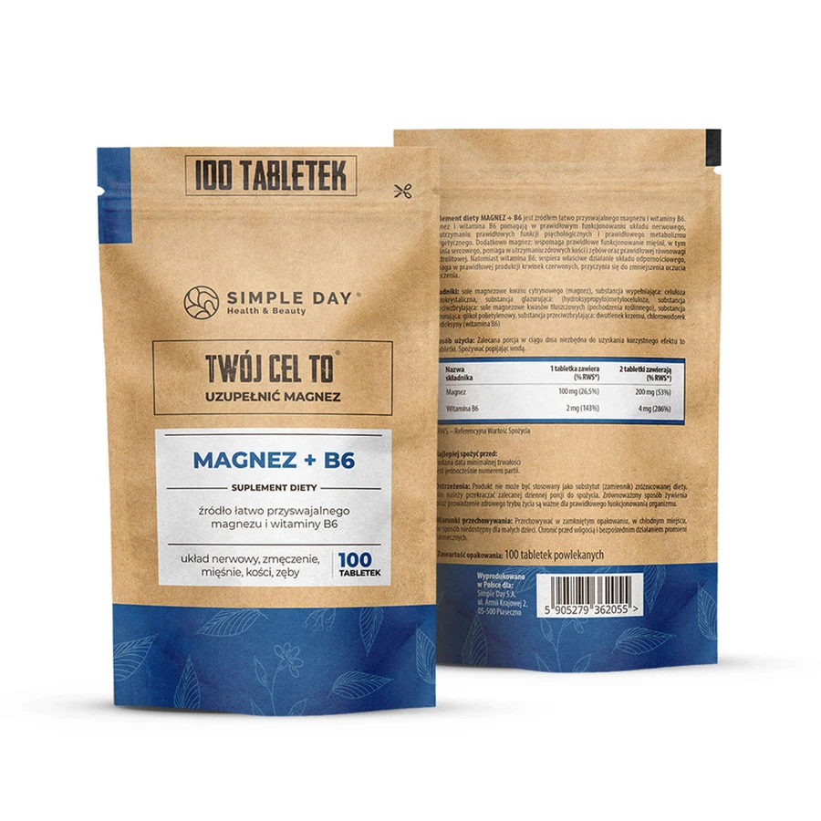 Простой день Магний + B6, 100 таблеток: цены и характеристики