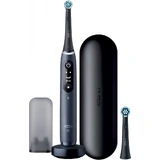 Набір Oral B EK iO Series 7 Black + тримач для зубної щітки + футляр для подорожей 1×1, електрична зубна щітка з тримачем та футляром