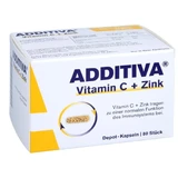 Вітамін С + Цинк Additiva Vitamin C + Zinc, 80 таблеток