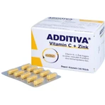 Витамин С+ Цинк Additiva Vitamin C+ Zinc, 80 таблеток: цены и характеристики