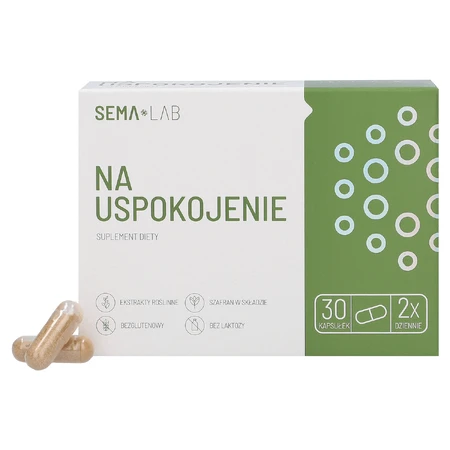 SEMA Lab Для заспокоєння, 30 капсул ДЕФЕКТ УПАКОВКИ: ціни та характеристики