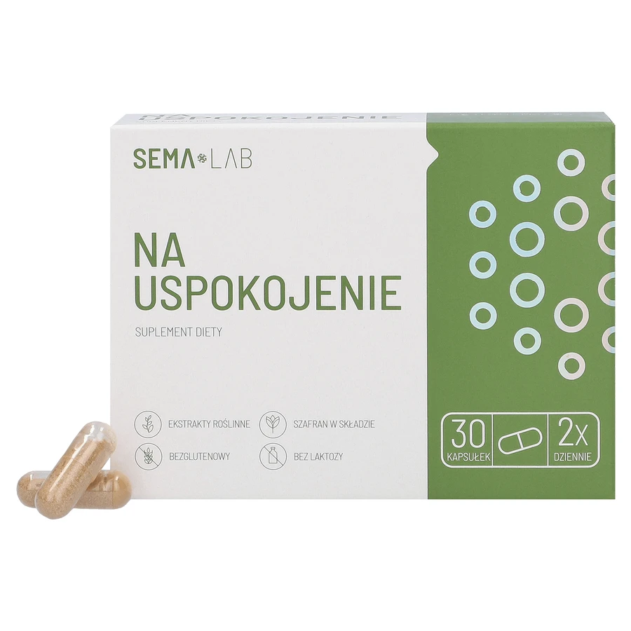 SEMA Lab Для заспокоєння, 30 капсул ДЕФЕКТ УПАКОВКИ: ціни та характеристики