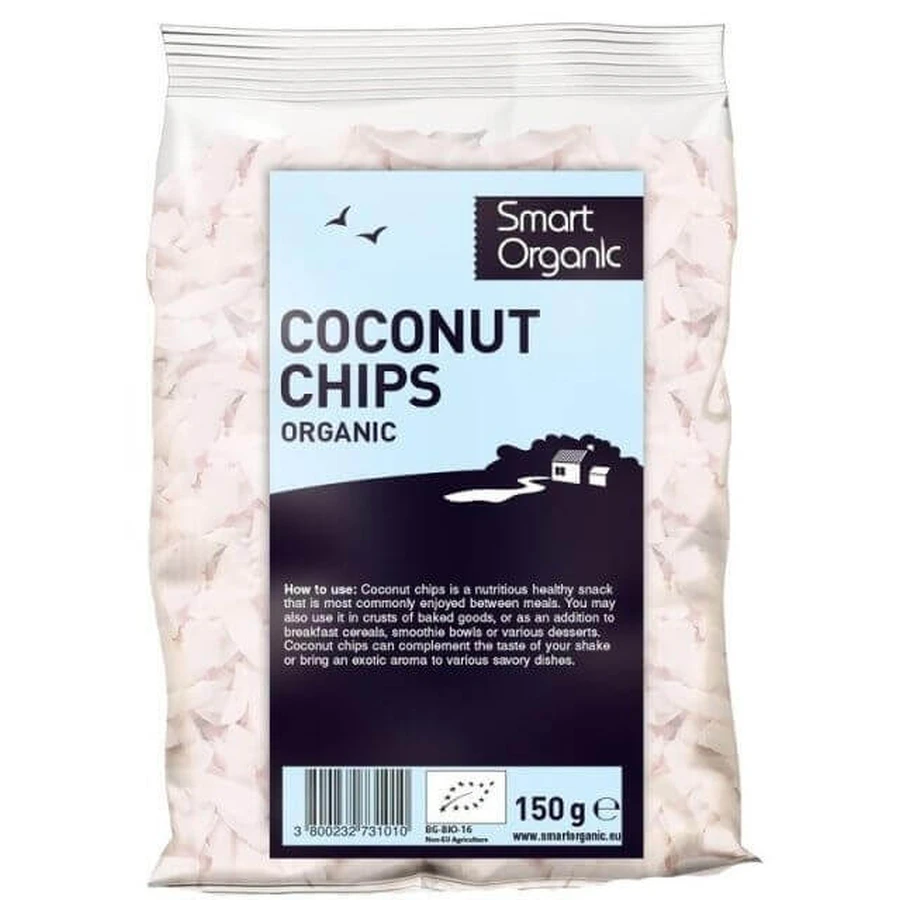 Сырые кокосовые хлопья, 150 г, Dragon Superfoods: цены и характеристики