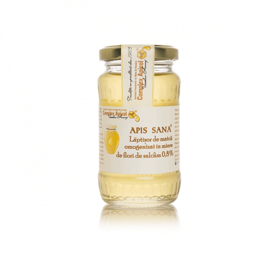 Apis Sana Apis Sana Молоко матча, гомогенизированное в меду цветков акации, 250 г, Apic Complex: цены и характеристики