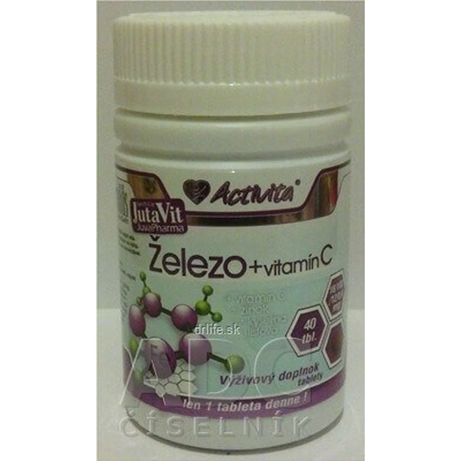 JutaVit elezo complex 1×40 tbl, пищевая добавка: цены и характеристики