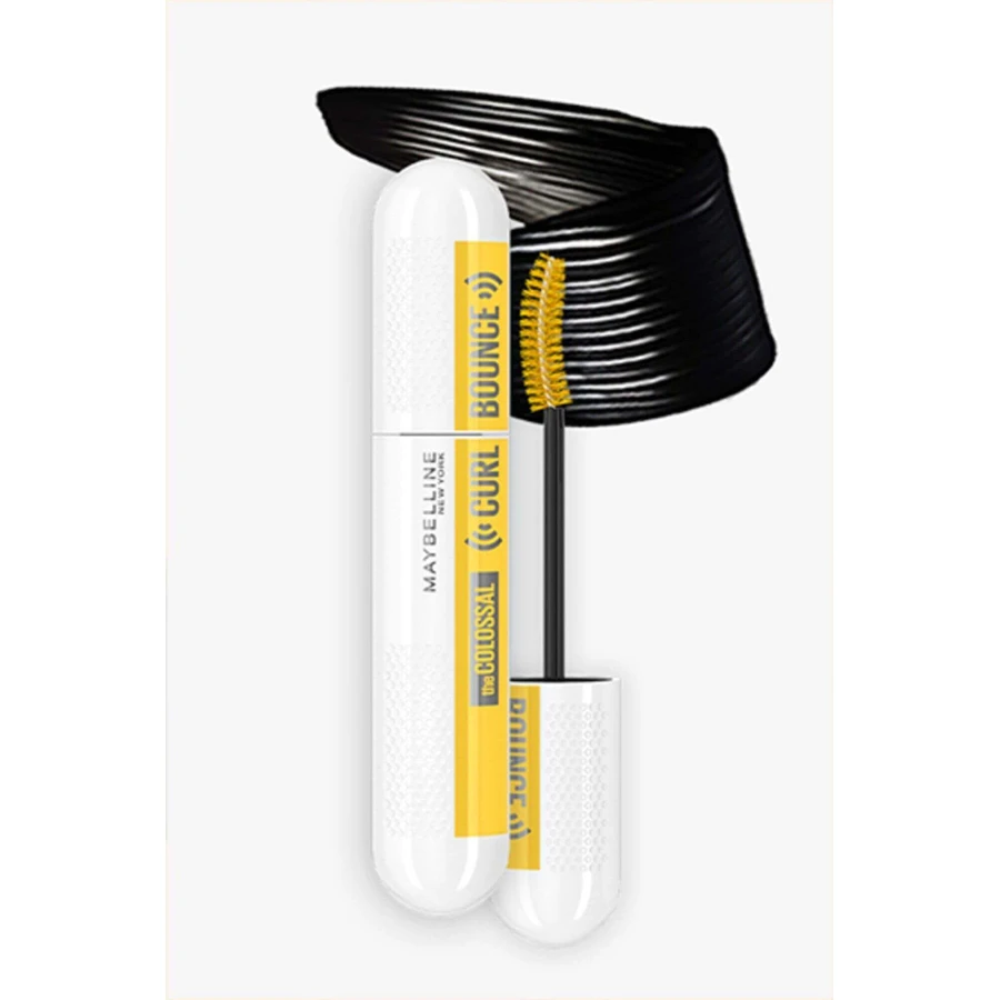 Туш для вій Maybelline New York Colossal Curl Bounce Mascara для ідеальних вій: ціни та характеристики