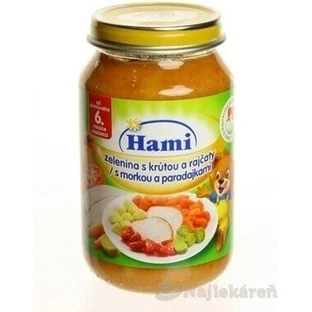 ХАМИ ДЖЕД.ЗЕД.ЗЕЛ.+МОРН.+РАЙК. 1×200 г, мясо-овощная закуска