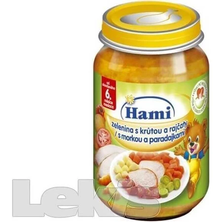 ХАМИ ДЖЕД.ЗЕД.ЗЕЛ.+МОРН.+РАЙК. 1×200 г, мясо-овощная закуска: цены и характеристики