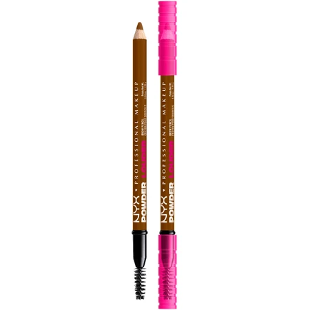 NYX Professional Makeup Powder Louder Brow Pencil Пудра-олівець для брів Пудра-олівець для брів, каштановий: ціни та характеристики