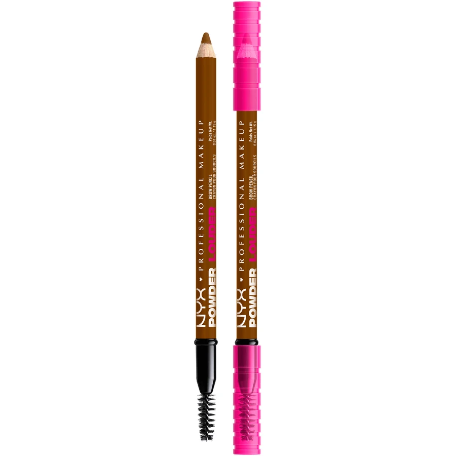 NYX Professional Makeup Powder Louder Brow Pencil Пудра-олівець для брів Пудра-олівець для брів, каштановий: ціни та характеристики