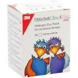 Пов'язка на очі 3M Futuro Opticlude Boys&Girls Mini 5 х 6 см, дитячий мотив, ортопедична, для лікування косоокості 30 шт.