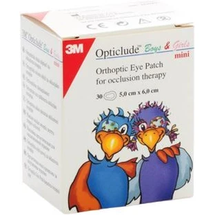 3M Futuro Opticlude Boys&Girls Mini ona patch 5 x 6 см, детский мотив, ортоптический, для лечения косоглазия 30 шт.