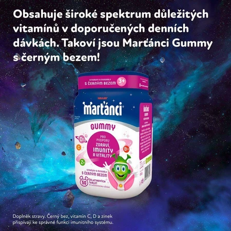 Walmark Gummy бузина 20 мг элатин таблетки 50 шт: цены и характеристики