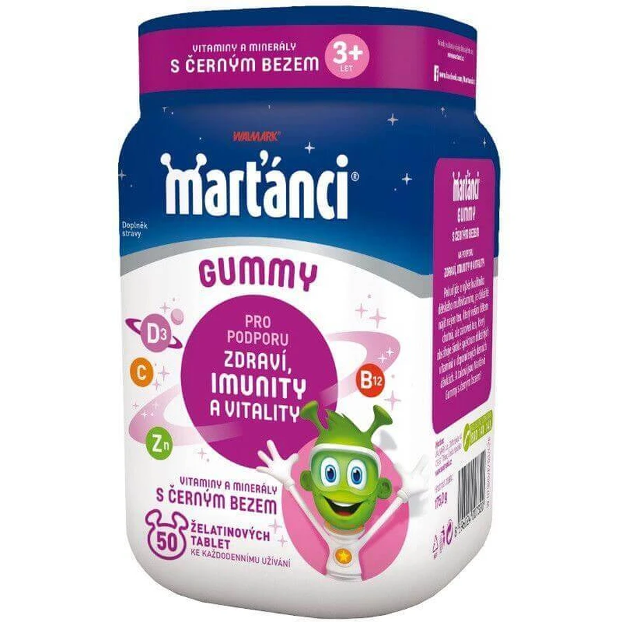 Walmark Gummy бузина 20 мг элатин таблетки 50 шт: цены и характеристики