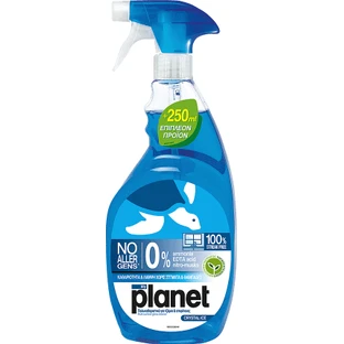 Поліроль для вікон Planet Crystal Ice з розпилювачем, 1 л