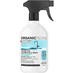 Organic People Органический спрей для ванны, лимон и яблочный уксус 500 мл