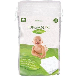 Дитячі ватні диски Organyc 60 шт