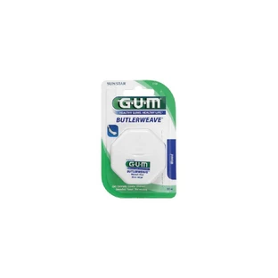 Зубний віск для тонкої зубної нитки, 55 м, Sunstar Gum, вощений, 55 м, Sunstar Gum