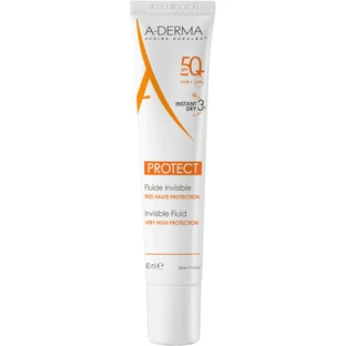 A-Derma PROTECT FLUIDE SPF50+ Прозрачный флюид 40 мл