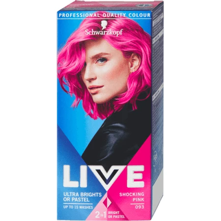 Schwarzkopf Жива напівстійка фарба XXL Колір XXL 93 Рожевий, 0,8 л: ціни та характеристики