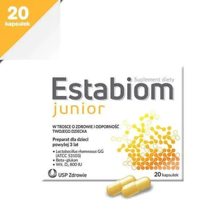 Естабіом Юніор, для дітей старше 3 років, 20 капсул
