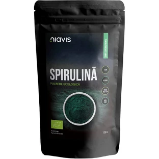 Органічний порошок спіруліни, 125 г, Niavis