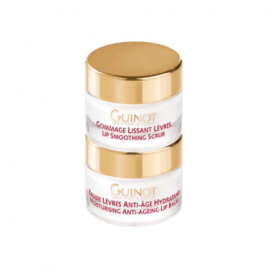 Guinot Lip Perfect Gommage Et Baume Levres Антивіковий скраб для губ та бальзам для губ з живильним ефектом 2х7мл: ціни та характеристики