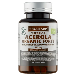 Singularis Superior Acerola Organic Forte 520 мг 60 капсул