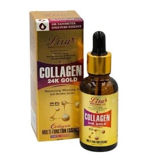 Сироватка для обличчя Liru Collagen 24K Gold Сироватка для обличчя з колагеном 24K Gold 30 мл