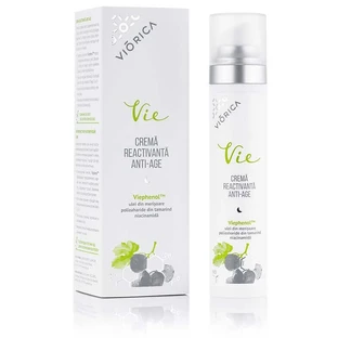 Крем для лица Viorica Vie Anti-Age Reactivating Night Cream, восстанавливающий, 50 мл