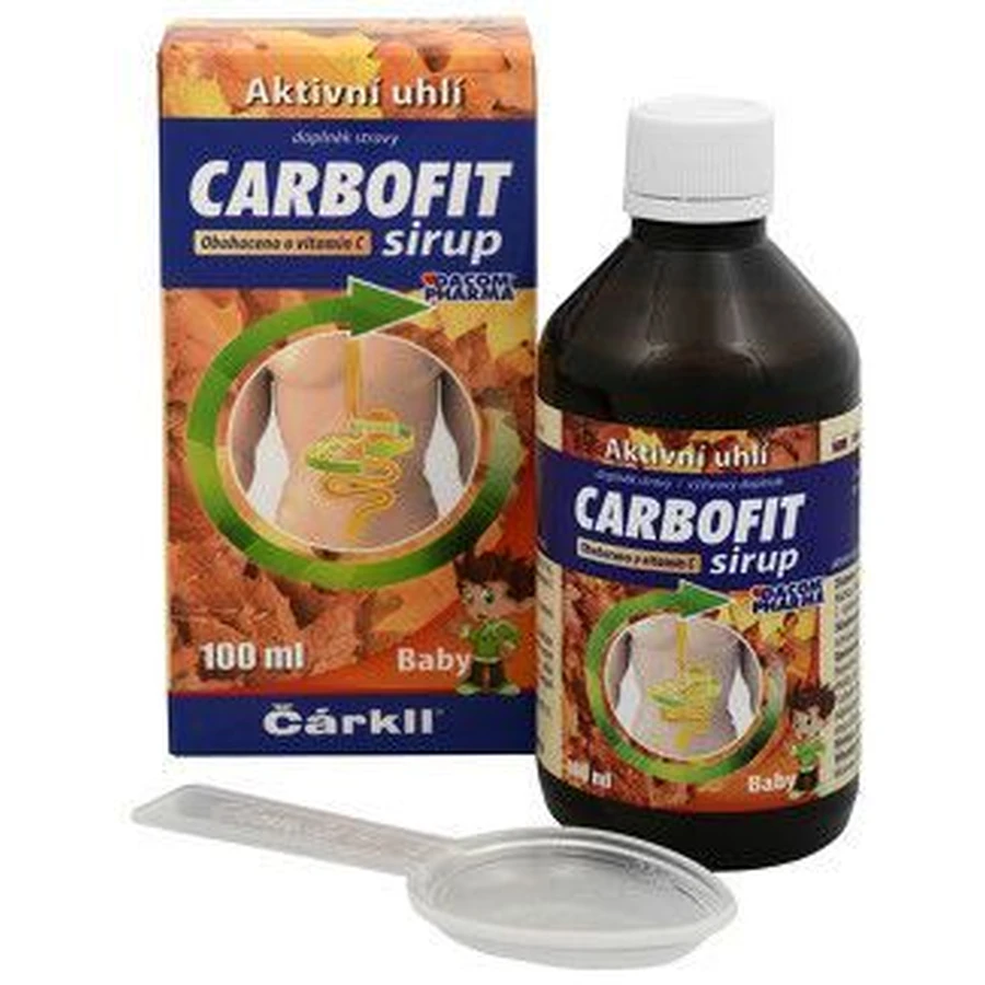 Carbofit Carkll Baby сироп 100 мл: ціни та характеристики