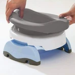 Potette Plus, складний силіконовий вкладиш для горщика, сірий, 1 шт.: ціни та характеристики