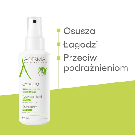 A-derma Cytelium, подсушивающий спрей, 100 мл: цены и характеристики