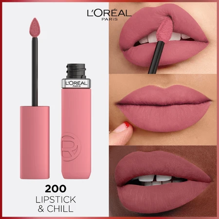 Помада для губ L'Oréal Paris Infaillible Matte Resistance 200 Lipstick&Chill, 5 мл: ціни та характеристики