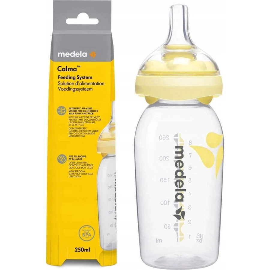 Medela Фаа для немовлят на грудному вигодовуванні Calma 250 мл 1×1 шт, фаа для немовлят на грудному вигодовуванні: ціни та характеристики