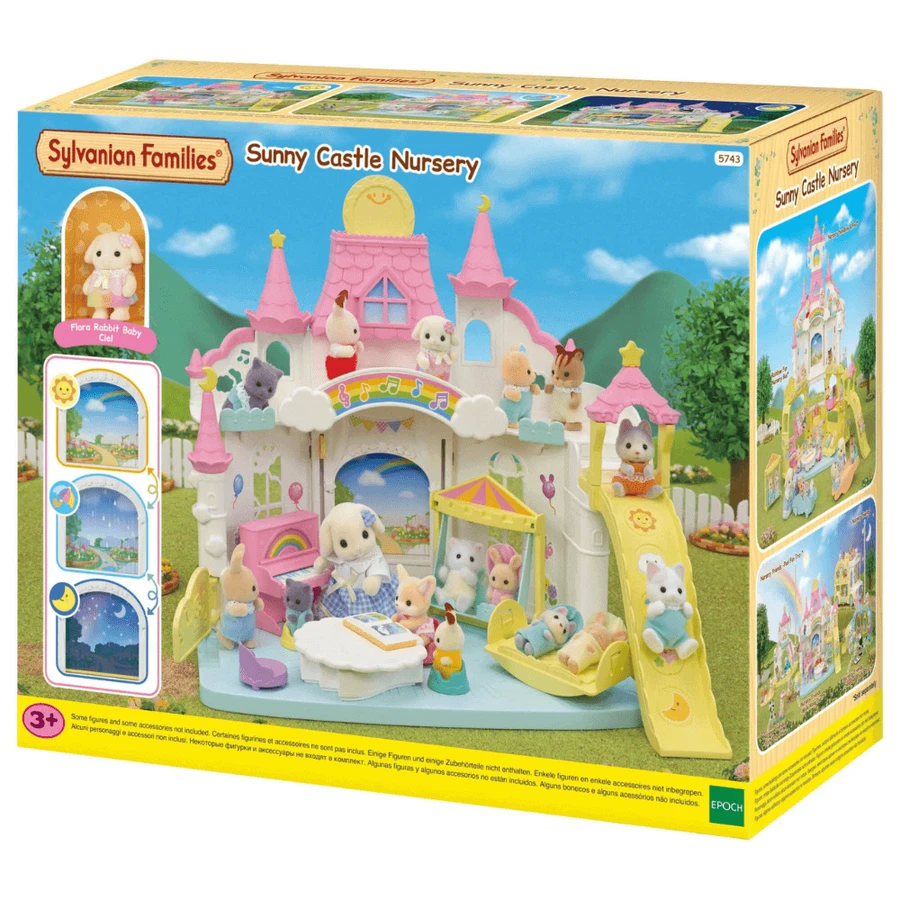 Игровая площадка Замок в ярких цветах Sylvanian Families, 3 года+, Epoch: цены и характеристики
