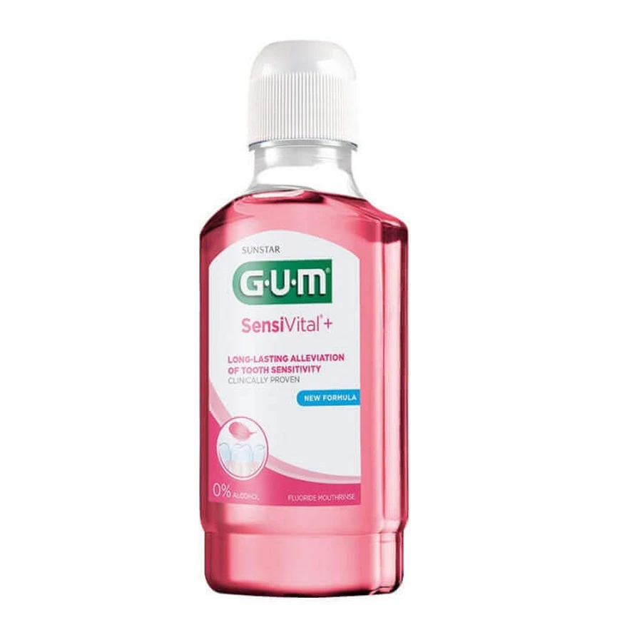 Ополаскиватель для рта GUM SENSIVITAL (6081), 300 мл, Sunstar Gum: цены и характеристики