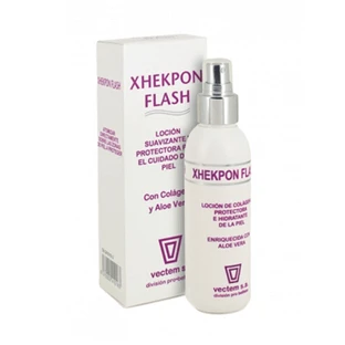 Лосьйон протинабряковий Xhekpon Flash з колагеном та алое вера, 150 мл, Vectem