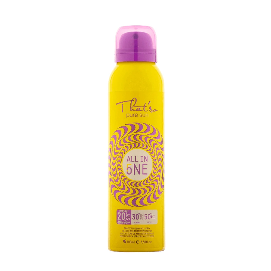 All In One Progressive SPF 20/30*/50+ Spray Dry Oil All In One, 100 мл, That So: цены и характеристики